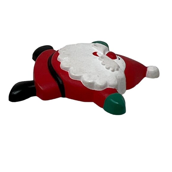 Hallmark Cards Pin Dancing Santa Christmas Holiday Vintage‎ Brooch - Picture 3 of 7
